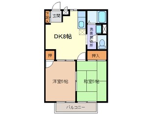 甚目寺駅 徒歩25分 2階の物件間取画像